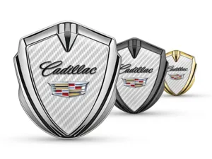 Cadillac Emblem Fender Abzeichen Luxus Finish Aus Edelstahl